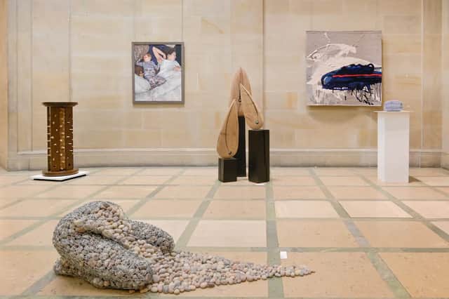 Installation view of the SSA Annual Exhibition at the Royal Scottish Academy in Edinburgh