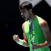 Carlos Alcaraz is still in the hunt to win his career grand slam at the Australian Open tennis.