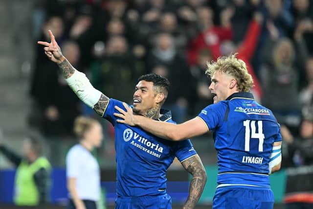 Italy have firepower in the same of Monty Ioane and Louis Lynagh.
