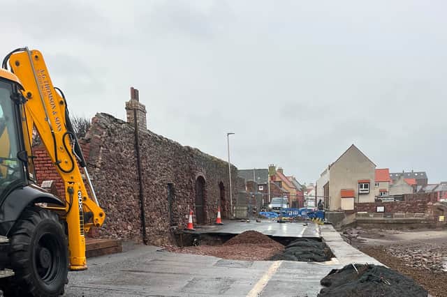 Repair works are ongoing