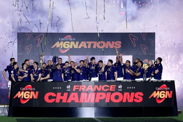 France lifted the Six Nations trophy last season.