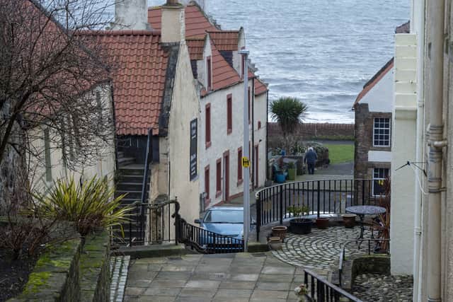 Dozens of properties in West Wemyss are affected.