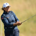 Michele Thomson pictured in action during the AIG Women's Open at Muirfield in 2022 