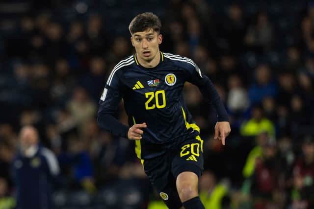 Kieron Bowie has been capped twice by Scotland.