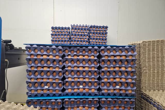 The organic egg supplier Croft Organics supplies more than 1,000 businesses and retailers across Midlothian and Edinburgh