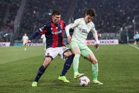Celtic’s on loan striker Johnny Kenny was on target again for Bolton Wanderers. Cr: SNS Group.