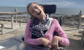 Lily Angus, 18, has dyskinetic cerebral palsy.