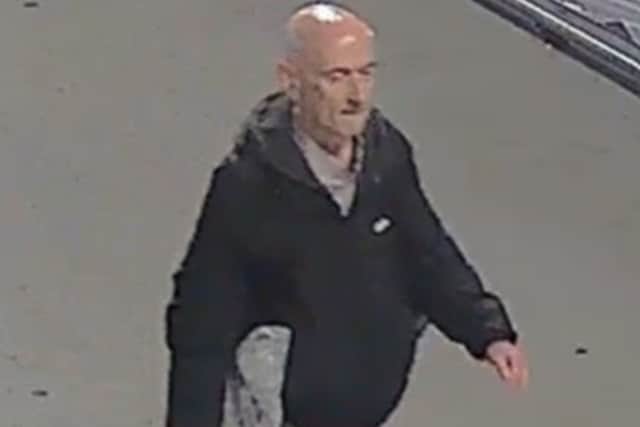 British Transport Police believe the man pictured may be able to assist enquiries into an incident at Edinburgh Waverley on Sunday, September 14
