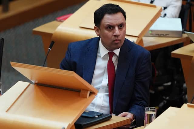 Scottish Labour leader Anas Sarwar