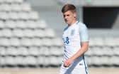 Harvey Barnes played for England Under 20s against Scotland at the Toulon tournament in 2017