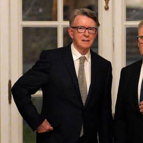 Lord Mandelson and Keir Starmer