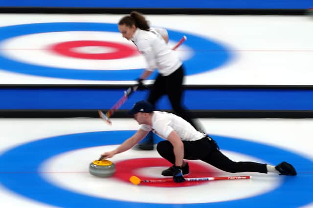 Jennifer Dodds and Bruce Mouat pictured in action in 2022 (Picture: Andrew Milligan)