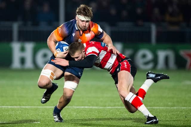 Freddy Douglas has shone for Edinburgh Rugby this season.