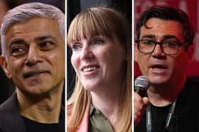 Three of the potential candidates to become the next Labour leader.