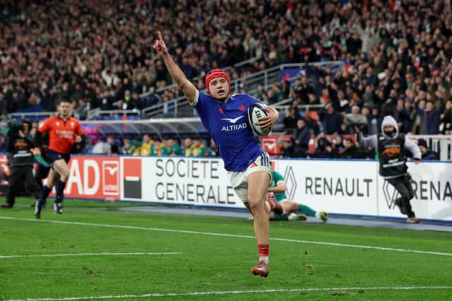 Louis Bielle-Biarrey was impressive as France defeated Ireland in Paris.