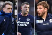 Three of Scotland's most capped rugby players.