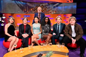 Taylor Swift, Cillian Murphy, Greta Lee, Graham Norton, Jodie Turner-Smith, Domhnall Gleeson and Lewis Capaldi. 