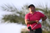 Patrick Reed pictured on day two of the Qatar Masters  at Doha Golf Club 