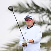Ewen Ferguson pictured on day two of the Qatar Masters at Doha Golf Club 