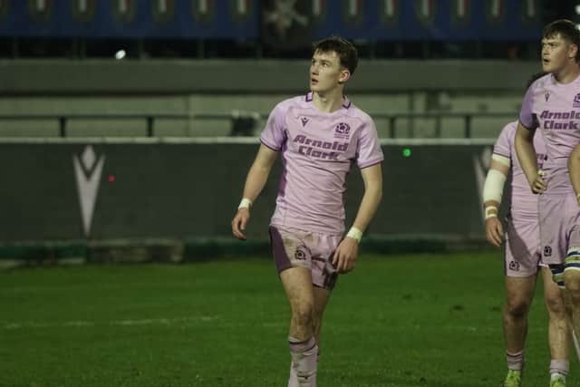 Jake Shone Scotland schoolboy has Six Nations dream debut with try in win over ...