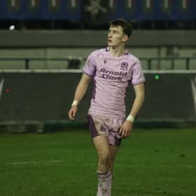 Jake Dalziel shone on his Scotland Under-20s debut (image courtesy of Scottish Rugby).