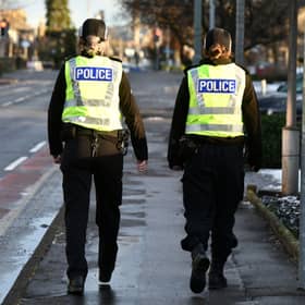 Police officers on the beat