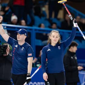 Bruce Mouat andJennifer Dodds are in medal contention.