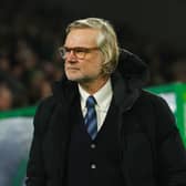 Dundee head coach Steven Pressley during the Scottish Cup defeat to Celtic at Celtic Park, on February 07, 2026. (Photo by Craig Foy / SNS Group)