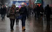 'Sleet showers' have been forecasted in parts of the country later this week 