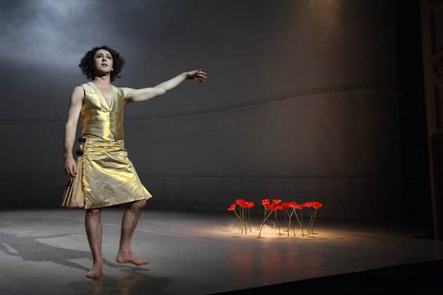 Alan Cumming in The Bacchae