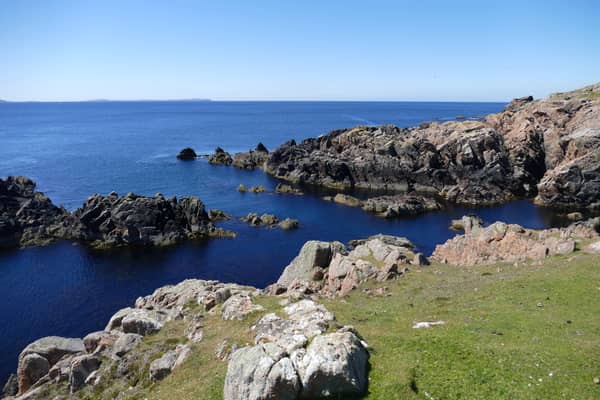 The coastline on the south west of Muckle Roe in the Shetland Isles. The island is home to around 130 people. PIC: geograph.org/Andy Waddington