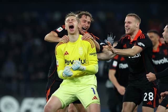 Napoli were outdone by Como goalkeeper Jean Butez and his teammates in the Coppa Italia.
