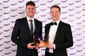 Staff members Reece Mitchell and Craig Dempster picked up the TGI Golf Associate Partner of the Year Award on behalf of the Paul Lawrie Golf Centre