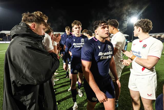 Scotland Under-20s came up short against England.