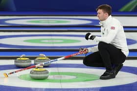 Bruce Mouat may take another step towards gold today.