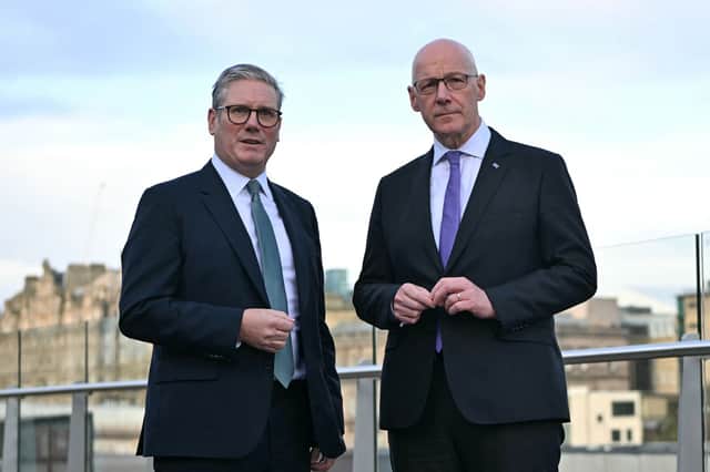 Prime Minister Sir Keir Starmer and First Minister John Swinney