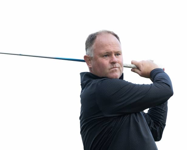 Alastair Forsyth, pictured in action during the 2024 Scottish PGA Championship at Dalmahoy Golf & Country Club, is making his Staysure Legend Tour debut this week in Spain 