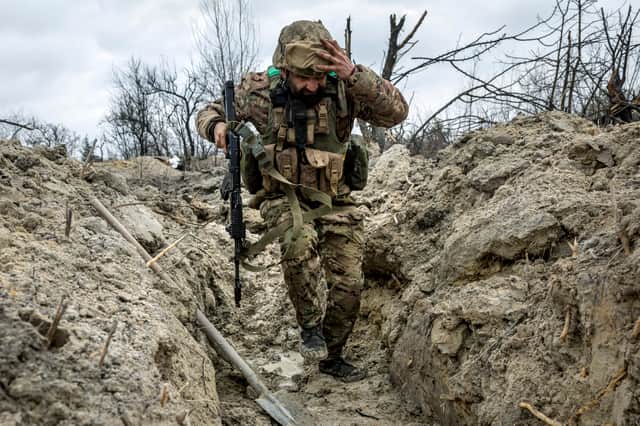 Ukrainian soldiers have fought Russian forces to a standstill (Picture: John Moore)