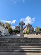 Armagh market square, one of the stops  on Northern Ireland’s St Patrick's Way.