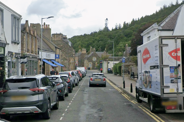 The 35-year-old was taken to hospital after the attack 