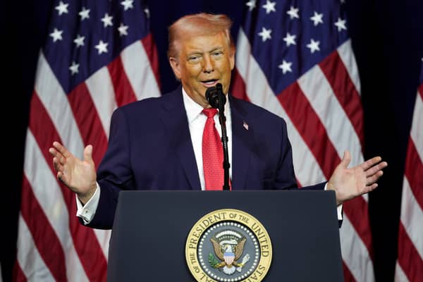 Donald Trump's style of politics is coming to the UK if Reform wins power (Picture: Alex Wong)