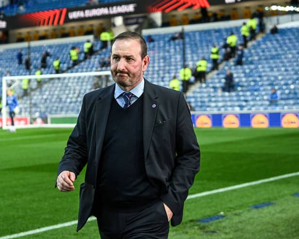 Former Rangers sporting director Kevin Thelwell has landed a new role with the English FA. Cr: SNS Group.