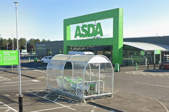 The incident happened near the Asda supermarket in The Jewell area of the city