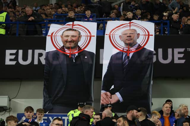 Thelwell and former CEO Patrick Stewart came under intense scrutiny from the Rangers fans prior to their departure.