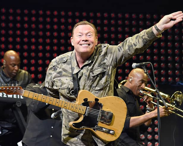 Ali Campbell has a big date with Glasgow.