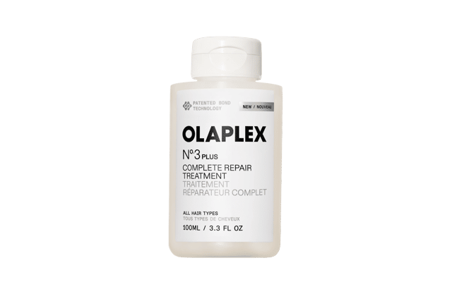 Olaplex No 3 Plus hair treatment - works miracles in just three minutes.