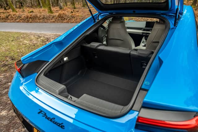 The boot is huge, especially with the seats down, and the hatch opening makes it very accessible