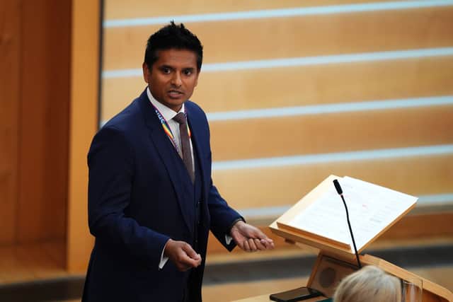Scottish Conservative health spokesperson, Dr Sandesh Gulhane