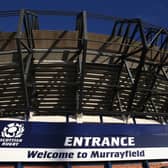 A military and police training exercise will be taking place at Murrayfield stadium