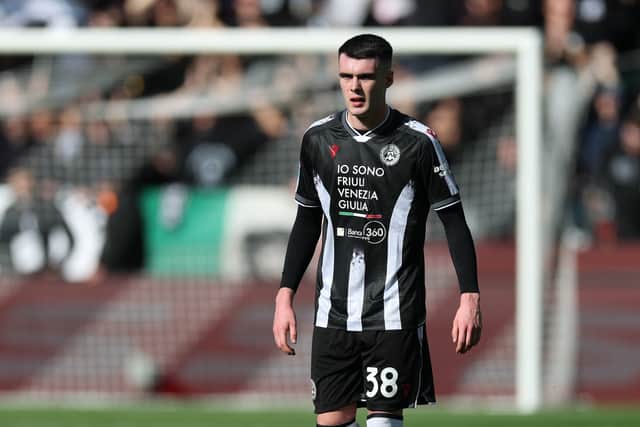 Lennon Miller of Udinese picked up his first Serie A goal contribution in the 3-0 win over Fiorentina.